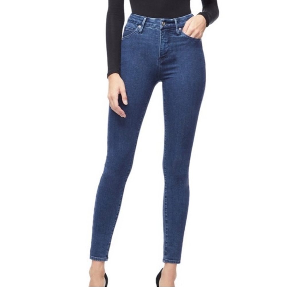 Good American Good Waist Skinny Ankle Jeans Size 6/28